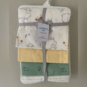 Carter’s 4 Pack Receiving Baby Blankets